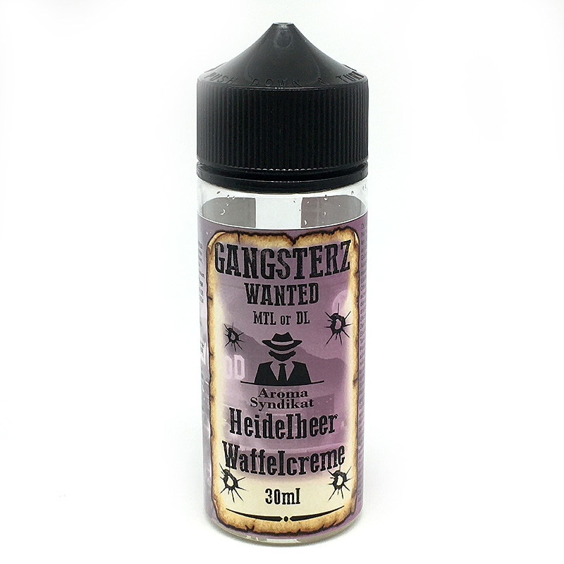 Gangsterz Wanted Aroma Heidelbeer Waffelcreme 30ml Gangsterz Wanted Aroma Heidelbeer Waffelcreme 30ml