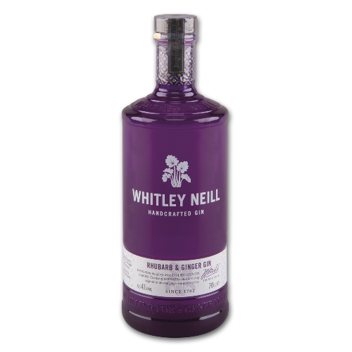Gin Whitley Neill Rhubard & Ginger 43% Vol. Handcrafted Dry Gin Gin Whitley Neill Rhubard & Ginger 43% Vol. Handcrafted Dry Gin