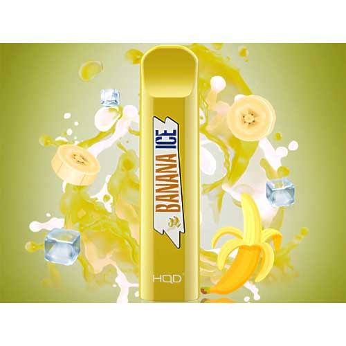 HQD Cuvie Banana Ice Einweg E-Shisha ca. 300 Züge HQD Cuvie Banana Ice Einweg E-Shisha ca. 300 Züge