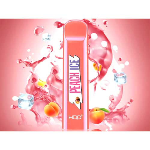 HQD Cuvie Peach Ice Einweg E-Shisha ca. 300 Züge HQD Cuvie Peach Ice Einweg E-Shisha ca. 300 Züge