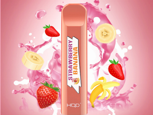HQD Cuvie Strawberry-Banana Einweg E-Shisha ca. 300 Züge HQD Cuvie Strawberry-Banana Einweg E-Shisha ca. 300 Züge