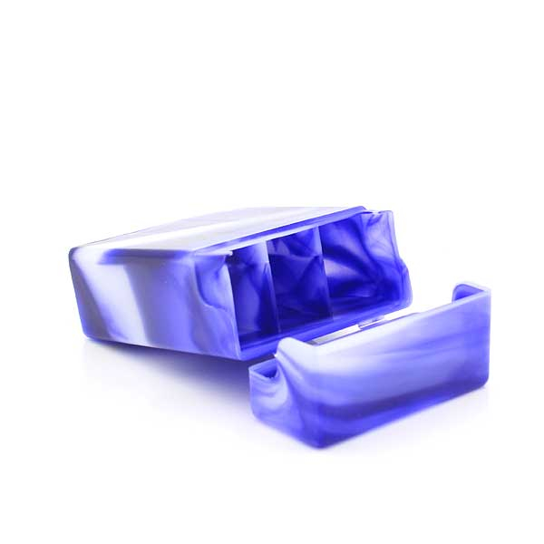 Atomic Zigaretten-Etui Plastik dunkelblau Atomic Zigaretten-Etui Plastik dunkelblau