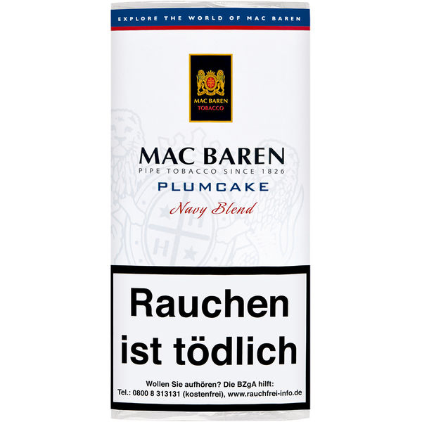 Mac Baren Pfeifentabak Plumcake 50g Päckchen Mac Baren Pfeifentabak Plumcake 50g Päckchen