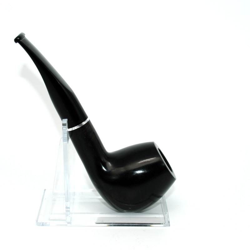 Pfeife Jean Claude, braun-schwarz marmoriert, Classic, Half-Bent Pfeife Jean Claude, braun-schwarz marmoriert, Classic, Half-Bent