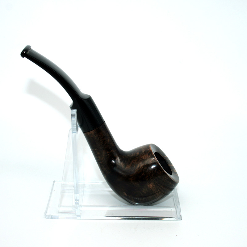 Pfeife Jean Claude, braun-schwarz marmoriert, Half-Bent Pfeife Jean Claude, braun-schwarz marmoriert, Half-Bent