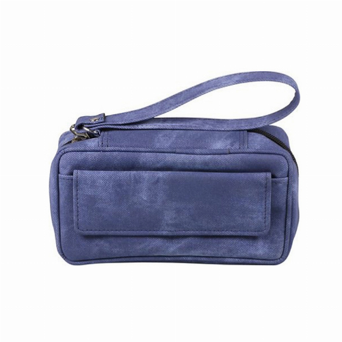 Pfeifentasche Lederoptik jeansblau 2er Pfeifentasche Lederoptik jeansblau 2er