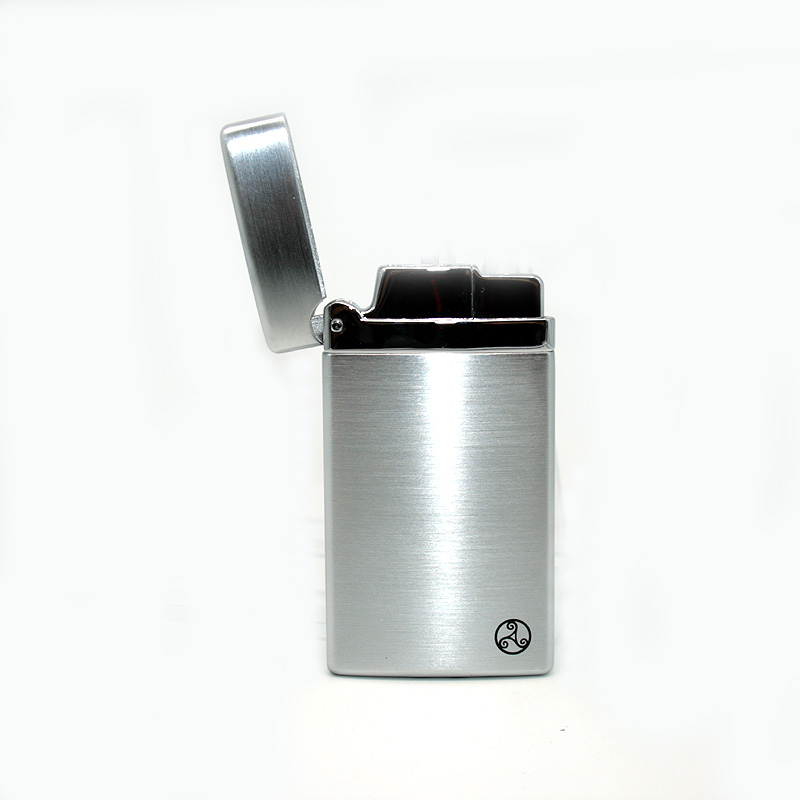 Rattrays Feuerzeug Alfie Chrome Satin, elektronisch Rattrays Feuerzeug Alfie Chrome Satin, elektronisch