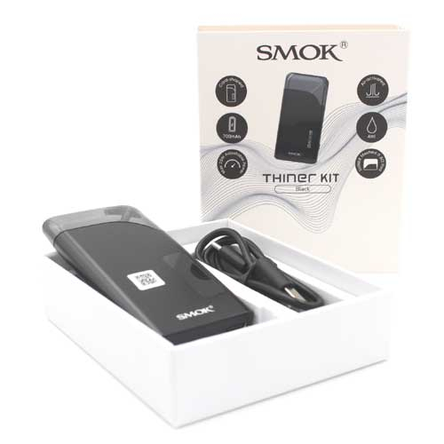 Smok Thiner E-Zigarette Set Kit Schwarz Smok Thiner E-Zigarette Set Kit Schwarz