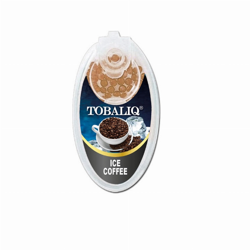 Tobaliq Ice Coffee Aromakapseln 1x100 Stück mit Stick Tobaliq Ice Coffee Aromakapseln 1x100 Stück mit Stick