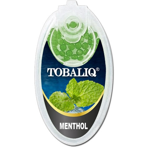 Tobaliq Menthol Aromakapseln 1x100 Stück mit Stick Tobaliq Menthol Aromakapseln 1x100 Stück mit Stick