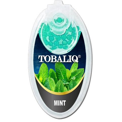 Tobaliq Mint Aromakapseln 1x 100 Stück mit Stick Tobaliq Mint Aromakapseln 1x 100 Stück mit Stick