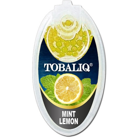 Tobaliq Mint Lemon Aromakapseln 1x 100 Stück mit Stick Tobaliq Mint Lemon Aromakapseln 1x 100 Stück mit Stick