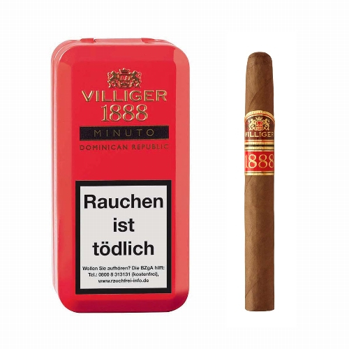 Villiger 1888 Minuto Zigarren 8 Stück Villiger 1888 Minuto Zigarren 8 Stück