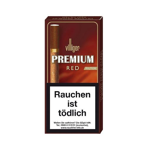 Villiger Premium Red Filter Zigarillos 5er Villiger Premium Red Filter Zigarillos 5er