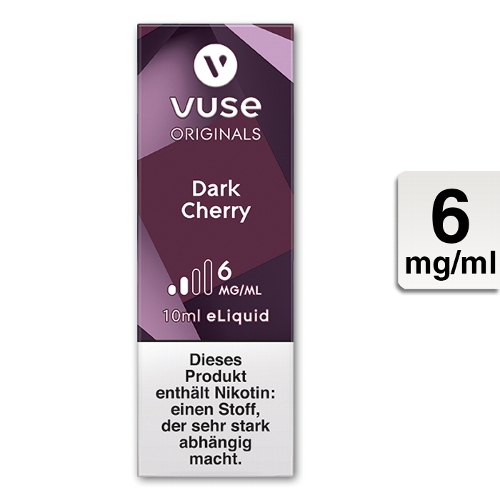 Vuse Bottle Dark Cherry 6mg Liquid Vuse Bottle Dark Cherry 6mg Liquid