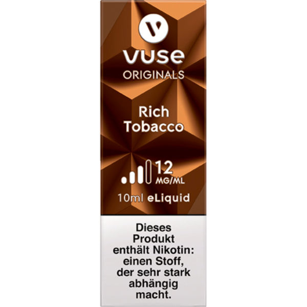 Vuse Bottle Rich Tobacco 12mg Vuse Bottle Rich Tobacco 12mg