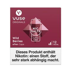 Vuse ePen Caps wild berries Nic Salts 12mg Nikotin Vuse ePen Caps wild berries Nic Salts 12mg Nikotin