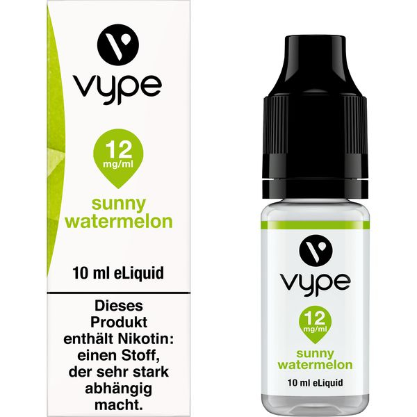 Vype Bottle Sunny Watermelon 12 mg Liquid Vype Bottle Sunny Watermelon 12 mg Liquid