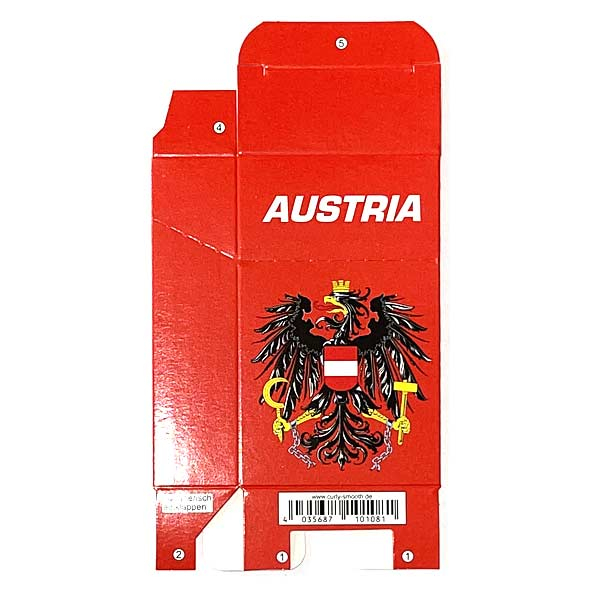 Zigaretten-Faltschachtel Austria Adler Motiv 20er Zigaretten-Faltschachtel Austria Adler Motiv 20er