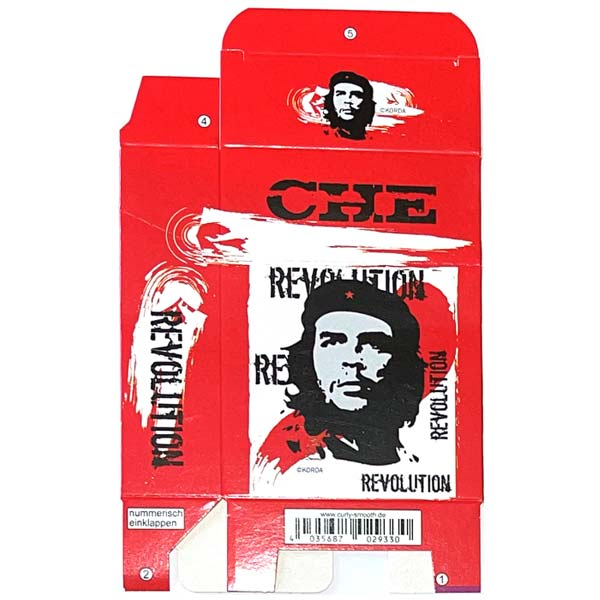 Zigaretten-Faltschachtel Che Revolution Motiv 25er Zigaretten-Faltschachtel Che Revolution Motiv 25er