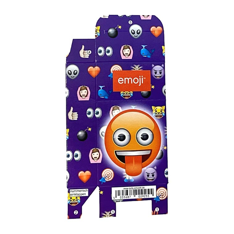 Zigaretten-Faltschachtel emoji Zunge Motiv 20er Zigaretten-Faltschachtel emoji Zunge Motiv 20er