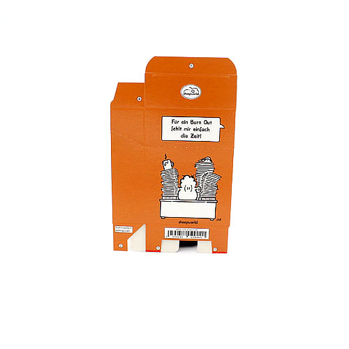 Zigaretten- Faltschachtel sheepworld Burn Out Motiv 25er Zigaretten- Faltschachtel sheepworld Burn Out Motiv 25er