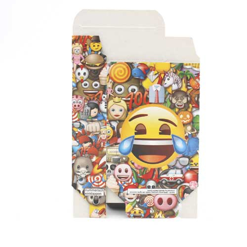 Zigaretten-Faltschachtel Emoji Lachen 25er Zigaretten-Faltschachtel Emoji Lachen 25er
