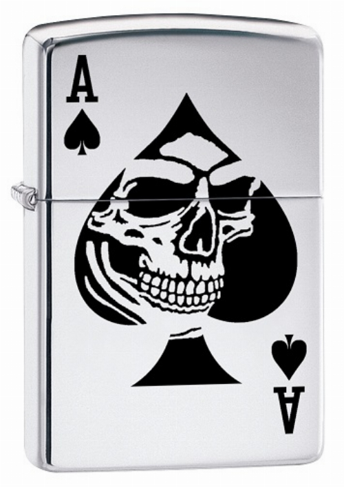 Zippo Feuerzeug Ace of Spade Skull 7 Zippo Feuerzeug Ace of Spade Skull 7