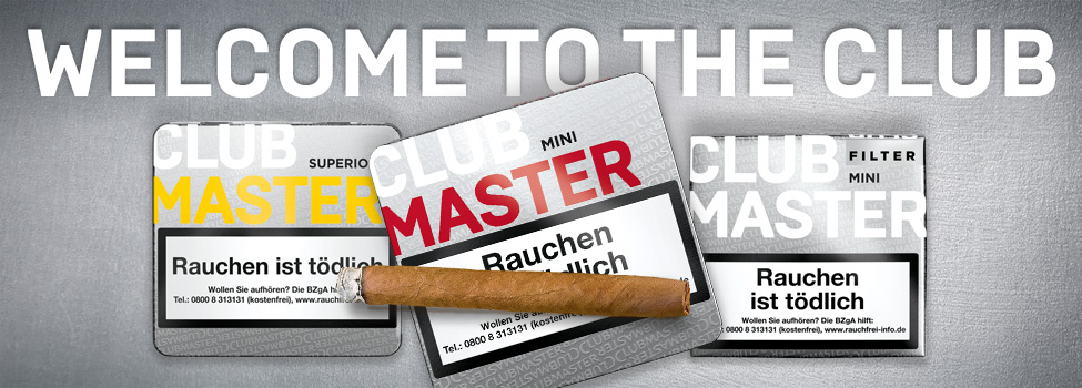 Clubmaster Zigarillos Sorten online kaufen