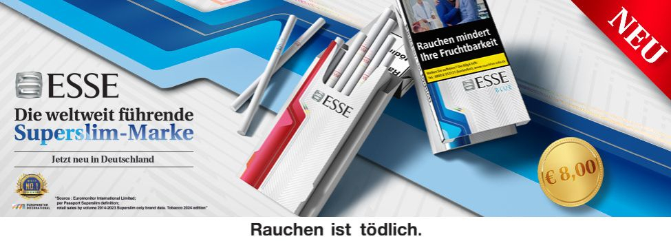 Esse Superslim Zigaretten