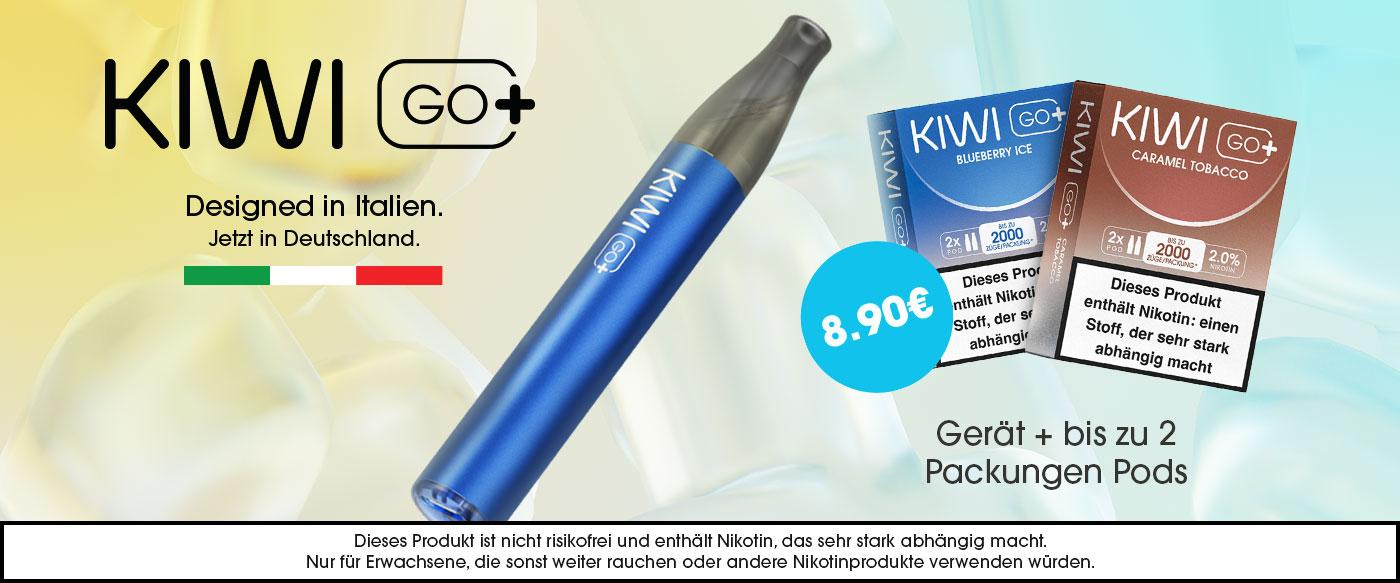 Kiwi Go Plus Registrierungsangebot
