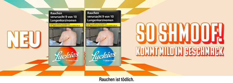 Luckies by Lucky Strike - Kommt mild im Geschmack