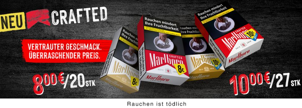 Marlboro Crafted Zigaretten