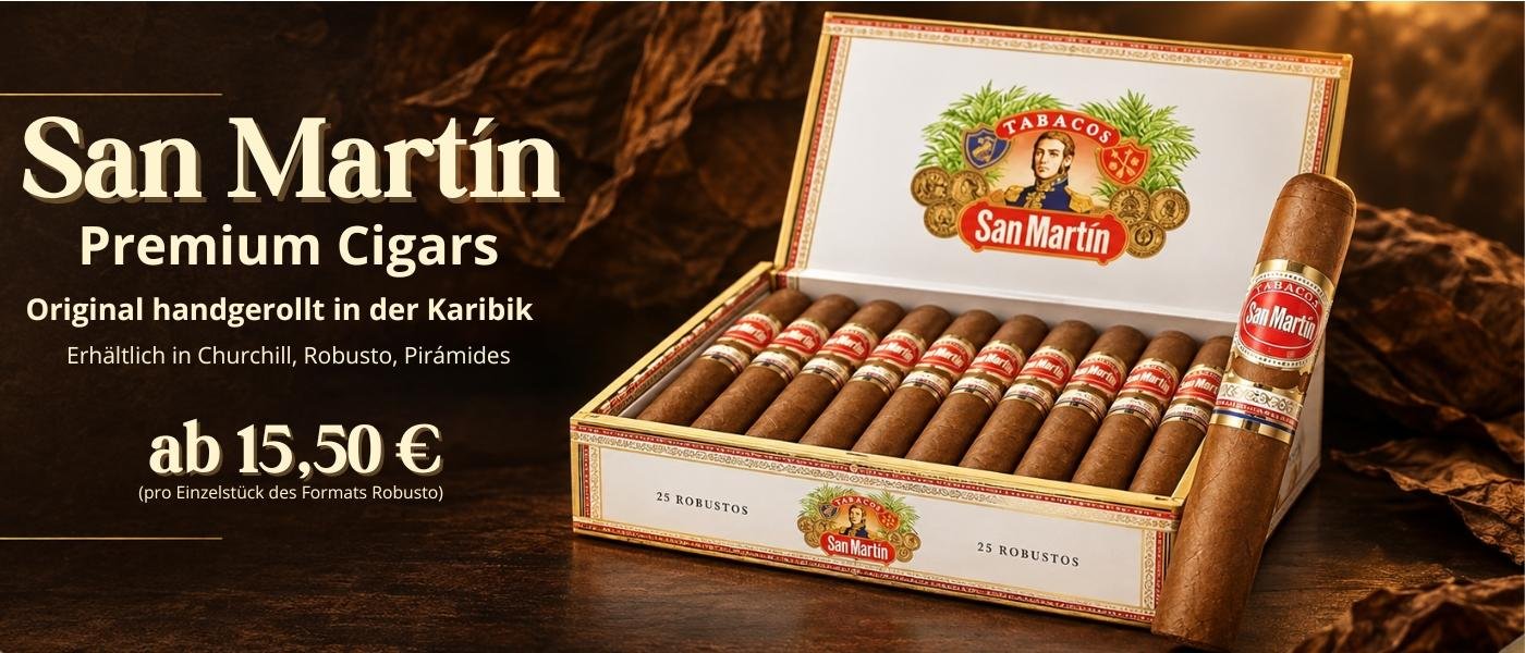 San Martin Zigarren aus der Karibik