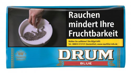 Drum Tabak Blue 30g Zigarettentabak Bei Tabak Brucker Kaufen