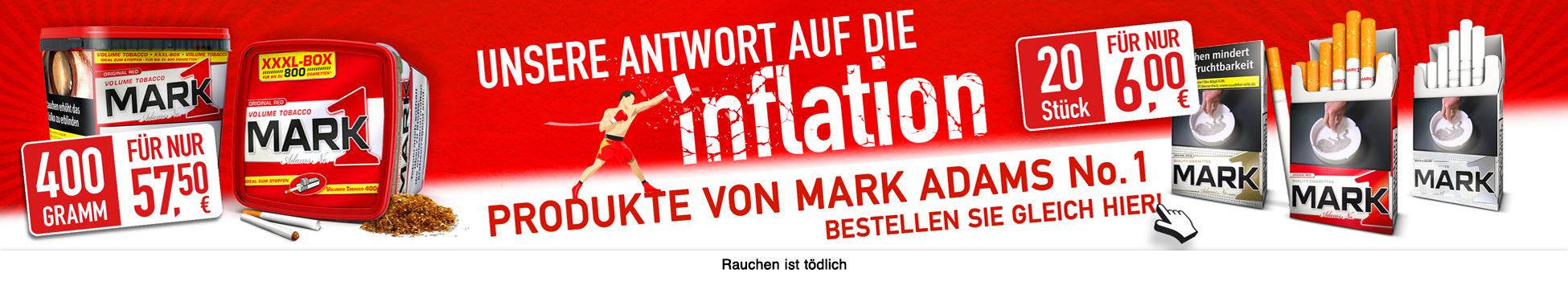 Mark 1 Zigarettentabak - Günstige Möglichkeit Zigaretten selber zu stopfen