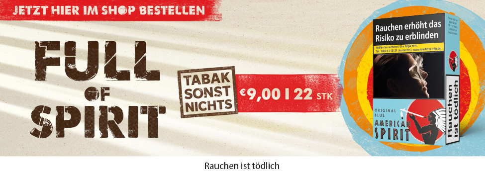 Zigaretten online kaufen | Große Auswahl im Shop erhältlich