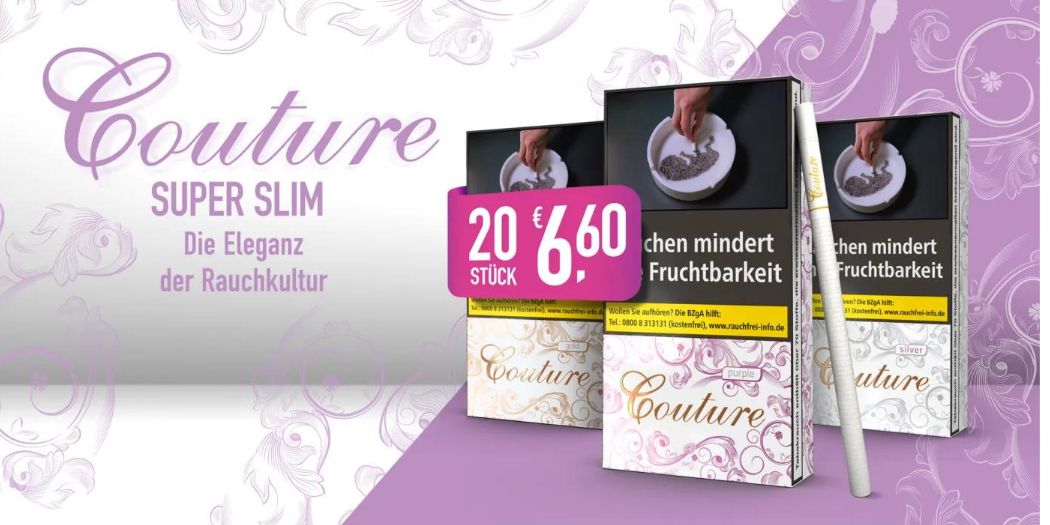 Couture Zigaretten aus dem Hause GRE