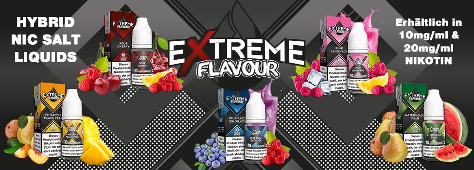 Extreme Flavour Liquids für die E-Zigarette