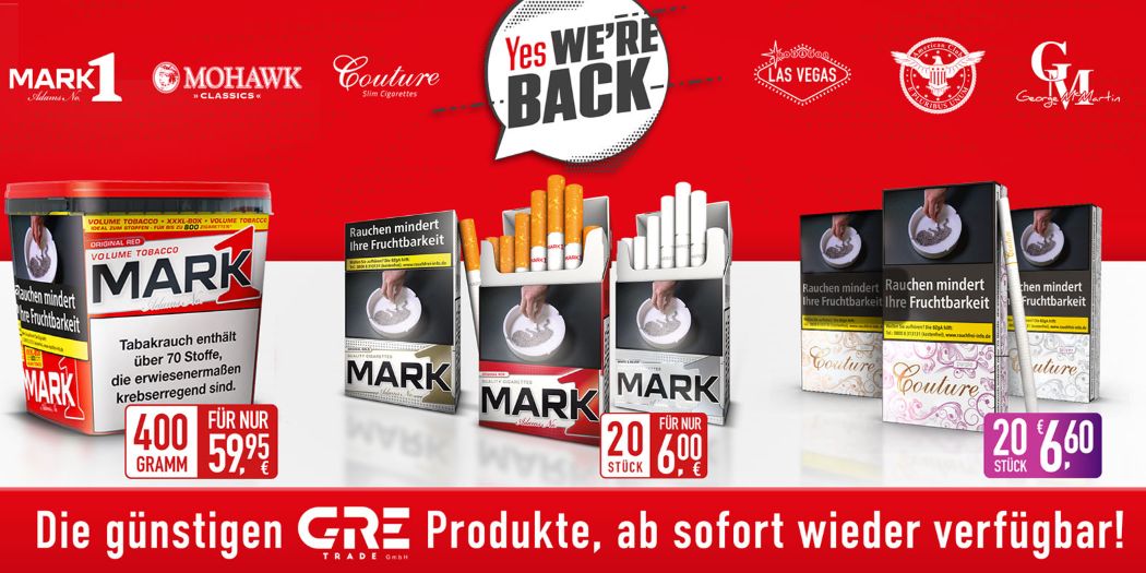 We Are Back - Las Vegas, Coture und Mohawk - Hergestellt von Grand River Enterprises