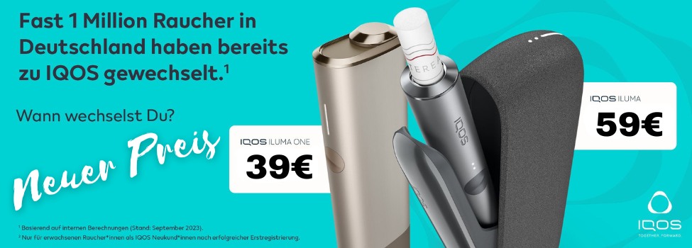 IQOS ILUMA - Tabakerhitzer und TEREA Tabak Sticks jetzt online kaufen!