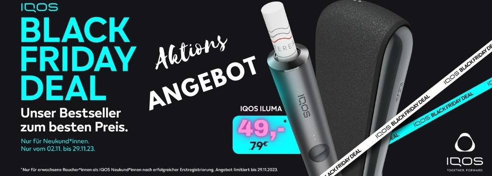 Iqos Tabakerhitzer für nur 39 Euro online bestellen - Tabak dampfen statt verbrennen