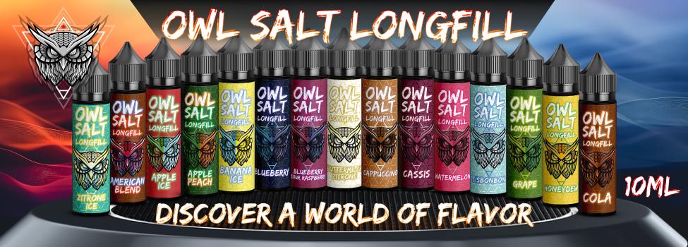 Owl Salt Longfill Aroma für Dampfer