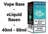 Vape Base + Nikotin Shot
