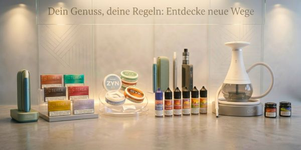 Zigaretten- Ersatz-Produkte