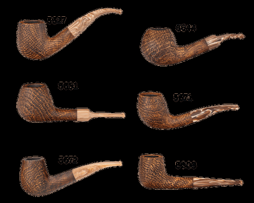 Übersicht der Pfeifenserie Dante von Vauen