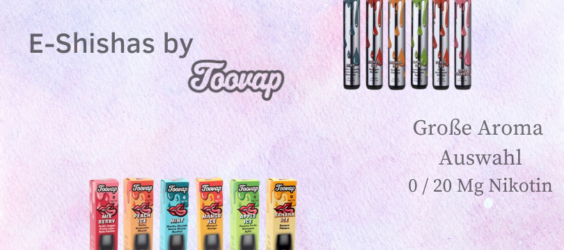 Informationen der Toovap E-Shisha Toovap Informationen