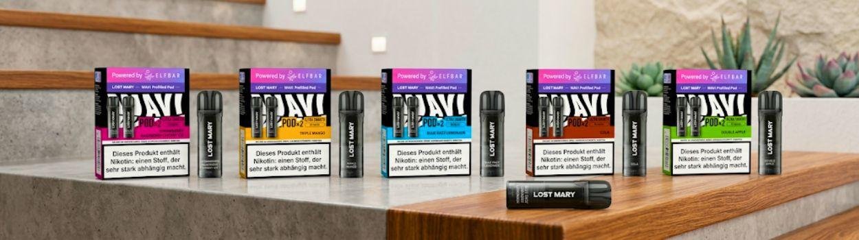 [KI-generiert] Lost Mary Wavi Pods Geschmackssorten