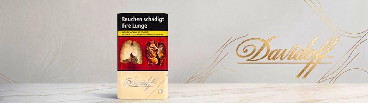 [KI-generiert] Davidoff Gold Zigarettenmarke