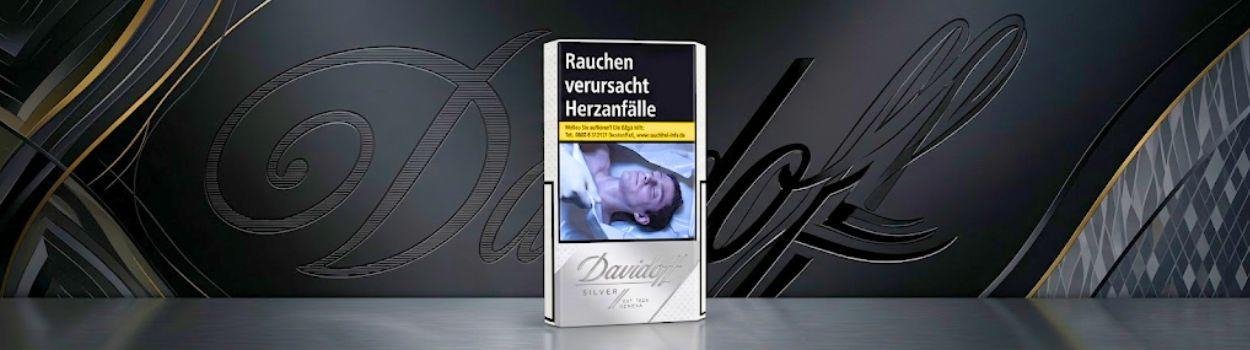 [KI-generiert] Davidoff Silver Zigarettenmarke